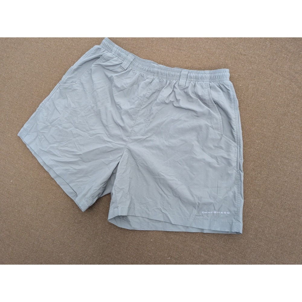 Columbia Omni Shade PFG Beige Shorts XL Outdoors Fishing
